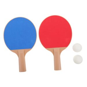 unomor 1 set pong paddle soccer kits outdoor table tennis stretch suit table tennis paddles table tennis bat pong balls table tennis device table tennis exercising paddle plastic