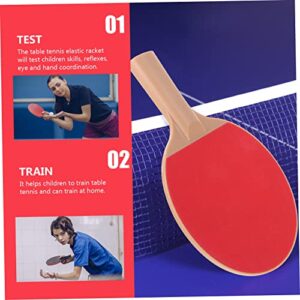 Unomor 1 Set Pong Paddle Soccer Kits Outdoor Table Tennis Stretch Suit Table Tennis Paddles Table Tennis Bat Pong Balls Table Tennis Device Table Tennis Exercising Paddle Plastic