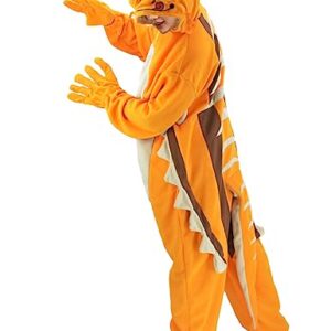 Adult Lizard Onesie Costume Animal Cosplay Halloween Christmas Homewear Pajamas Sleepwear for Women and Men