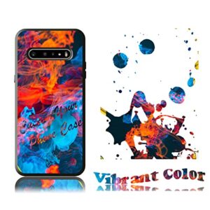 GSDMFUNNY Custom Customize Picture Text Phone Cases for LG V60 ThinQ 5G Personalized Photo Protective Covers Cases Compatible with LG V60 ThinQ 5G Black TPU and Hard PC Phone Cases Gifts