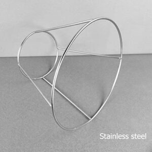 Kichvoe Metal Wire Tabletop Pizza Tray Holder Pizza Box Riser Serving Display Stand Pizza Riser Racks Food Display Stands Pizza Server Stand Platter Riser for Restaurant