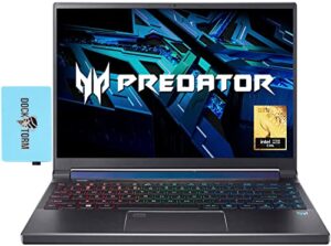 acer predator triton 300 se-14 gaming & entertainment laptop (intel i7-12700h 14-core, 16gb lpddr5 5200mhz ram, 4tb pcie ssd, geforce rtx 3060, 14.0" 165hz win 11 home) with hub