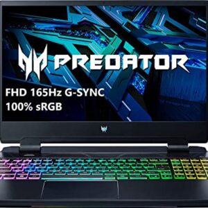 Acer Predator Helios 300 Gaming Laptop 2022, 15.6" FHD 165 Hz IPS, 12th Intel i7-12700H, NVIDIA RTX 3060 6GB GDDR6, 64GB DDR5 4TB SSD, Thunderbolt 4, Wi-Fi 6, RGB Backlit KB, Win 11 Pro, COU 32GB USB