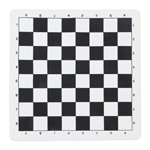 Naroote Portable Travel Chess Board Game Set, Leisure Toy Chess Game Board Set with A Storage Bag for Family Gatherings for Camping