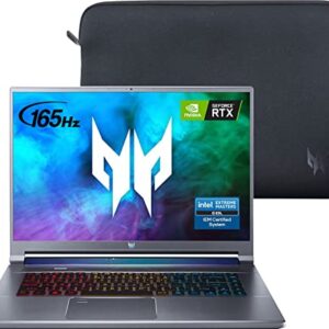 acer Predator Triton 500 SE Gaming Laptop 2022 | 16" WQXGA 165 Hz IPS | 8-Core Intel Core i7-11800H 6GB NVIDIA RTX 3060 | 16GB DDR4 1TB NVMe SSD | WiFi 6 Backlit Keyboard Win 10 Pro | TLG 32GB USB