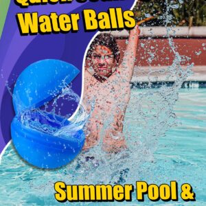 Water Balloon Toys to Relieve Summer Hot, Water Ball Launcher/Reusable Quick Sealing Splash Balls (Splash Balls)