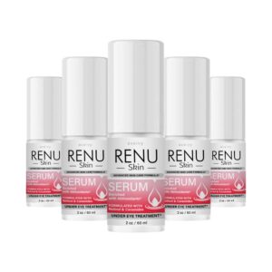 renu skin serum - renu skin advanced face serum (5 pack, 10oz)