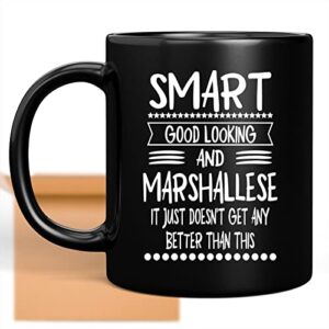coffee mug smart good and marshallese funny gifts for men women coworker family lover special gifts for birthday christmas funny gifts presents gifts 553912