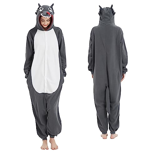 MAJ&COS Animal Onesie Adult Pajamas Halloween Cosplay Costume Unisex Onesies