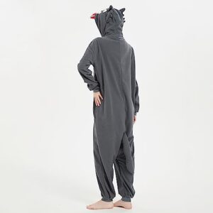 MAJ&COS Animal Onesie Adult Pajamas Halloween Cosplay Costume Unisex Onesies