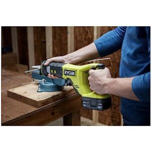 Ryobi Cordless Reciprocating Saw Bundle with 18V Reciprocating Saw, (2 each) 4.0 Ah Batteries, 18-Volt Lithium-Ion Charger, and 16 Inch Buho Tool Bag