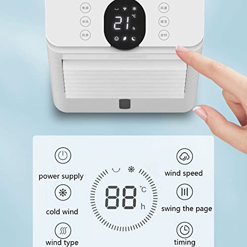 Portable air conditioner,air conditioner,cooling fan,air conditioning unit,ac unit for bedroom,humidifier,power saving,suitable for bedroom,office,camping room,RV air conditioner fan