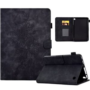 tablet pc case compatible with kindle fire 7 12th generation 7inch case 2022 ,premium leather case slim folding stand folio cover protective cover with card slot/auto sleep wake tablet home ( color :