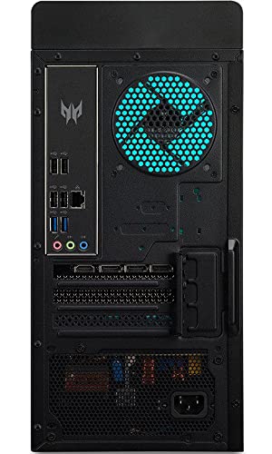 Acer Predator Orion 3000 Gaming Desktop PC (Intel i7-12700F 12-Core, 32GB RAM, 1TB PCIe SSD + 1TB HDD (3.5), GeForce RTX 3070, WiFi, Win 10 Pro) with Dockztorm Hub