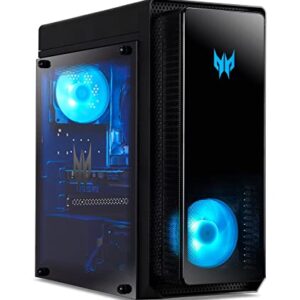 Acer Predator Orion 3000 Gaming Desktop PC (Intel i7-12700F 12-Core, 32GB RAM, 1TB PCIe SSD + 1TB HDD (3.5), GeForce RTX 3070, WiFi, Win 10 Pro) with Dockztorm Hub