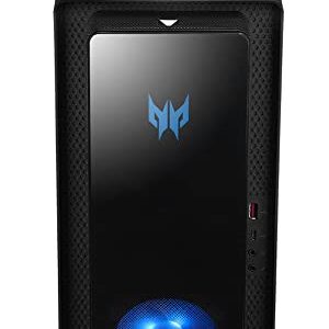 Acer Predator Orion 3000 Gaming & Entertainment Desktop PC (Intel i7-12700F 12-Core, 64GB RAM, 1TB m.2 SATA SSD + 3TB HDD (3.5), Win 10 Pro) with MS 365 Personal, Dockztorm Hub