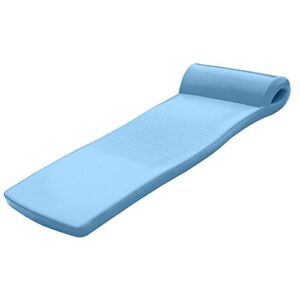 Texas Recreation Ultimate Swimming Foam Pool Floating Mattress, Bahama Blue, 2.25” Thick & Wow World of Watersports 17-2060B First Class Soft Dipped Foam Pool Noodle