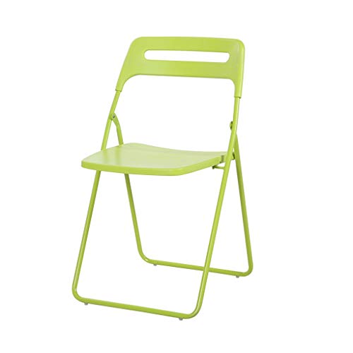 ASUVUD Green Folding Chair, Folding Chair with Backrest, Office Chair, Conference Chair, Family Dining Chair