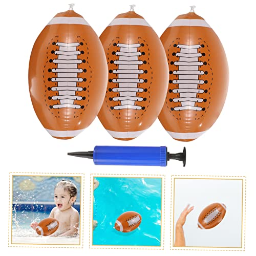 BESPORTBLE 2 Sets Inflatable Beach Ball Toys for Kids Summer Decorations for Outside Summer Toys for Football Water Toy Inflatable Water Balls Pool Float Ball Toy Beach Playing Ball