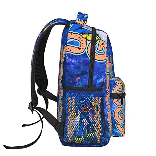 JOGB Blue Backpack Laptop Backpack Lightweight Casual Travel Daypack