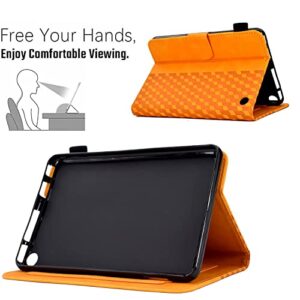 Tablet PC Case Premium Leather Case Compatible with Kindle Fire 7 Tablet Case 2022 12th Generation Tablet,Smart Magnetic Flip Fold Stand Case Protective Case Cover with Auto Wake Sleep Tablet Home (C