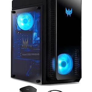 Acer Predator Orion 3000 Gaming & Entertainment Desktop PC (Intel i7-12700F 12-Core, 16GB RAM, 4TB SATA SSD, GeForce RTX 3070, WiFi, Bluetooth, Win 11 Pro) with G5 Essential Dock