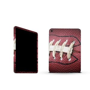 mightyskins skin compatible with apple ipad 10.9" 10th gen (2022) full wrap kit - football laces | protective, durable, and unique vinyl decal wrap cover | easy to apply | made in the usa
