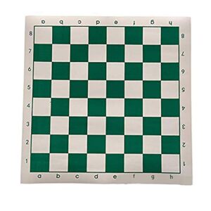 tournament chess mat, roll up chess boards professional club and tournament chess boards, lightweight & non slip, chess mat for kids and adults(chess board only) (34.5cm)