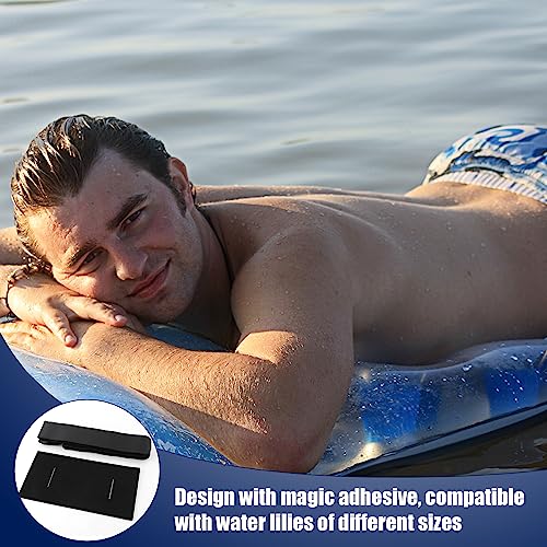 8pcs Water Mat Straps with Pad Protectors Set, Foam Flotation Pad Strap Water Mat Storage Straps Floating Mat Replacement Straps Lily Pads for Lake for Most Water Mats