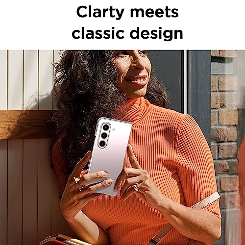 AICase for Samsung Galaxy Z Fold 5 Case Clear, [Anti-Yellow] Slim Fit Transparent Hard PC Protective Phone Case for Samsung Fold 5 5G