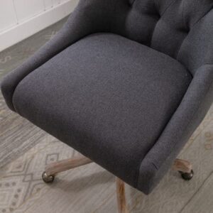 FATFISH Swivel Shell Chair for Living Room/Modern Leisure Office Chair