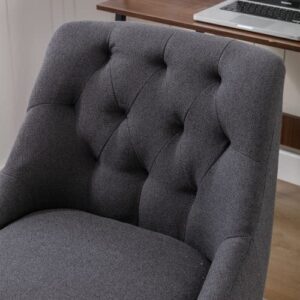 FATFISH Swivel Shell Chair for Living Room/Modern Leisure Office Chair