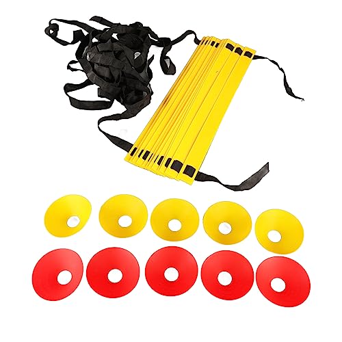 TYTOGE Speed Agility Train Kit Agility Football Ladder Soccer Cones Training Equipment with Bag