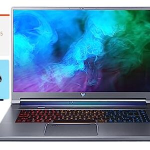 Acer Predator Triton 500 SE Gaming & Entertainment Laptop (Intel i7-11800H 8-Core, 64GB RAM, 8TB PCIe SSD, GeForce RTX 3060, 16.0" Win 10 Home) with MS 365 Personal, Dockztorm Hub