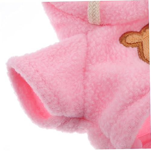 Toyvian 2pcs Carebear Accessories Plush Baby Doll Miniture Decoration Bear Doll Clothes Replaceable Bear Doll Clothes Decorative Bear Hoodies Babydoll Baby Clothes Clothing Bear