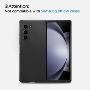 Spigen Camera Lens Screen Protector [GlasTR Optik Pro] designed for Galaxy Z Fold 5 - Black [2 Pack]