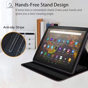 All-New Amazon Fire HD 8 and Fire HD 8 Plus Tablet Case (10th Gen 2020 & 12th Gen 2022), Slim Folding Stand Cover with Auto Wake/Sleep, Black Moon Sun Phase