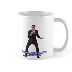 White Mugs John Birthday Mulaney Tea Quote Ceramic Street Cups Smart Travel 11 Oz Or Coffee Mug Gifts For Friend Family Coworker Xmas Christmas