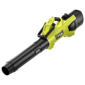 RYOBI 40V HP Brushless 100 MPH 600 CFM Cordless Leaf Blower/Mulcher/Vacuum with (2) 4.0 Ah Batteries and Charger (Renewed)