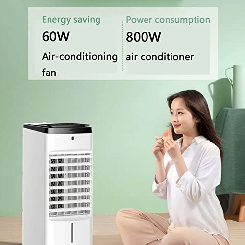 Portable air conditioner,3-IN-1 Air Cooler,cooling fan,Clean air,wide angle blower,move silently,ac unit for bedroom,humidifier,power saving,suitable for bedroom,office,camping room