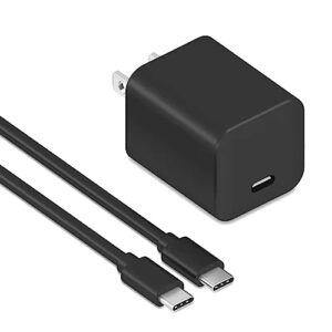 6ft fast charger intended for amazon fire max 11 tablet (2023 release),20w power adapter with 6ft usb c cable