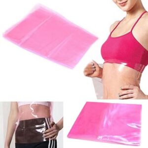 Sweat Belly Band Sauna Waist Trainer Belts For Women Weight Loss Sweat Wrap Body Shaper Red