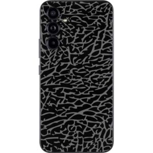 skinit phone decal skin compatible with samsung galaxy a54 5g - officially licensed skinit originally designed elephant print black design