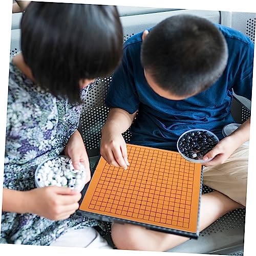 BESPORTBLE 2pcs Checkerboard Travel Accessories China Set Travel Toiletries Chinese Chess Supplies Game Pieces Shogi Board Game Convenient Chessboard Folding Chess Board Chess Game Accessory