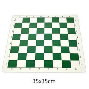 Lightweight Pu Chessboard Folding Travel Chess Board Roll Up Chess Board Flat International Chess Board