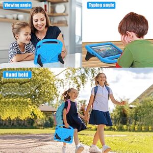 Amazon Fire Max 11 Tablet Case for Kids (13th Generation, 2023 Release), Patamiyar Lightweight Shockproof Kids Case with Handle Stand for Kindle Fire Max 11 Tablet - Blue