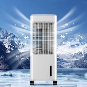 portable air conditioner,3-in-1 air cooler,cooling fan,7l water capacity,clean air,wide angle blower,move silently,ac unit for bedroom,humidifier,power saving,suitable for office,rv