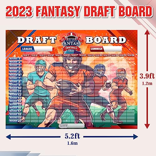 Fantasy Football Draft Board 20232024 Kit, 2023 Fantasy Football Draft