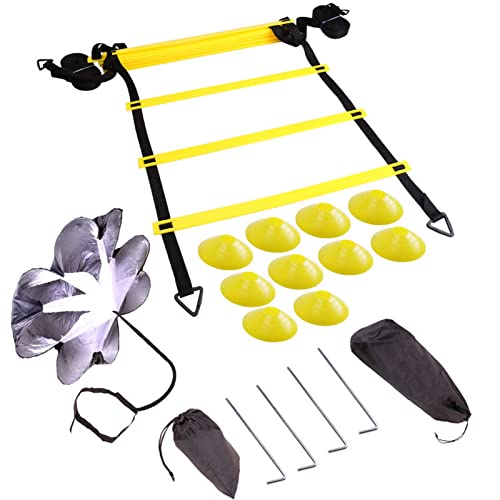 Agility Ladder Speed Training Exercise Ladders Kit For Soccer Football Boxing Sports Speed Agility Training