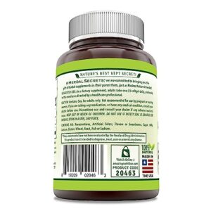 Herbal Secrets Oil of Oregano with Ginger and Fennel Oil 120 Softgels | Non-GMO | Gluten Free | Made in USA